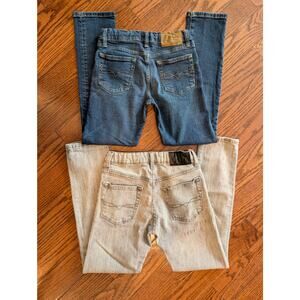 Polo Ralph Lauren Boys Bottoms, The Sullivan Grey & Dark Wash Slim Jeans, Sz 12